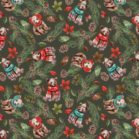 CF Merry Beary Cozy Cubs - Stitch - Durango, Colorado Quilt & Sewing Shop