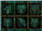 Dragons Emerald Reign SM Panel - Stitch - Durango, Colorado Quilt & Sewing Shop