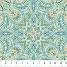 Northcott Mariposa Multi Mandala Teal - Stitch - Durango, Colorado Quilt & Sewing Shop