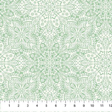 Northcott Mariposa Tonal Mandala Lt Green - Stitch - Durango, Colorado Quilt & Sewing Shop