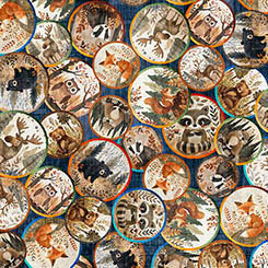 QT Bearsville Animal Tondos - Stitch - Durango, Colorado Quilt & Sewing Shop