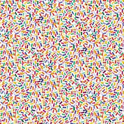 QT Mingle Confetti White - Stitch - Durango, Colorado Quilt & Sewing Shop