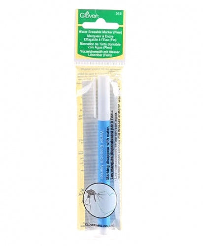 Clover Water Sol. Marker Fine Point - Stitch - Durango, Colorado Quilt & Sewing Shop