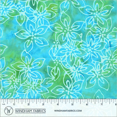 Avalon - Azaleas - Caribbean - Stitch - Durango, Colorado Quilt & Sewing Shop