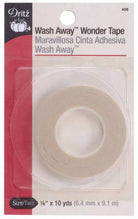Wash-Away Wonder Tape 1/4in x 10yds - Stitch - Durango, Colorado Quilt & Sewing Shop