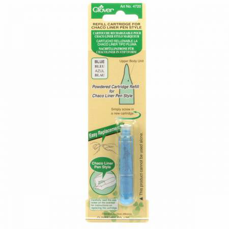 Chaco Liner Pen Chalk Refill Blue - Stitch - Durango, Colorado Quilt & Sewing Shop