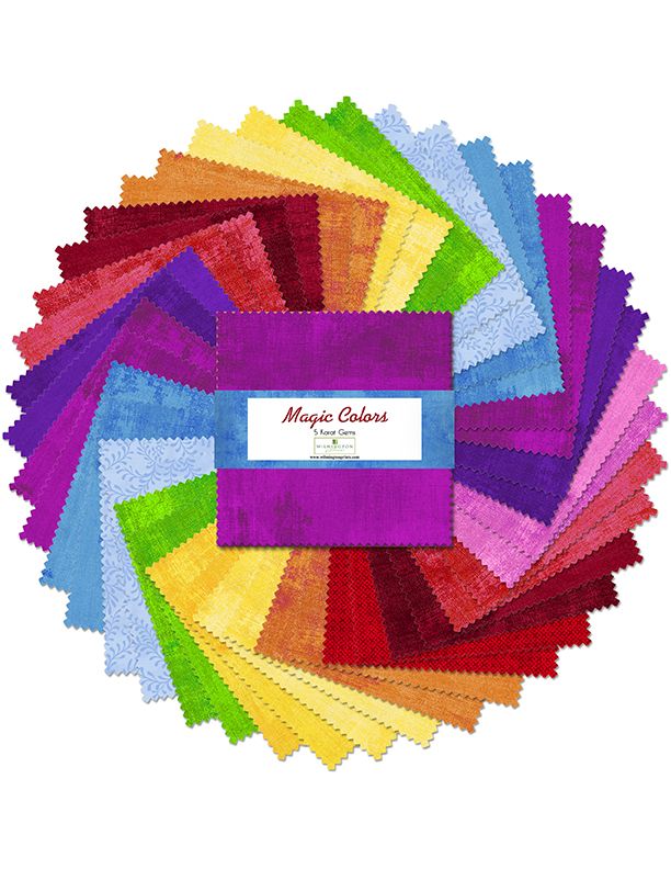 5 Karat Gems Charm Pack - Stitch - Durango, Colorado Quilt & Sewing Shop