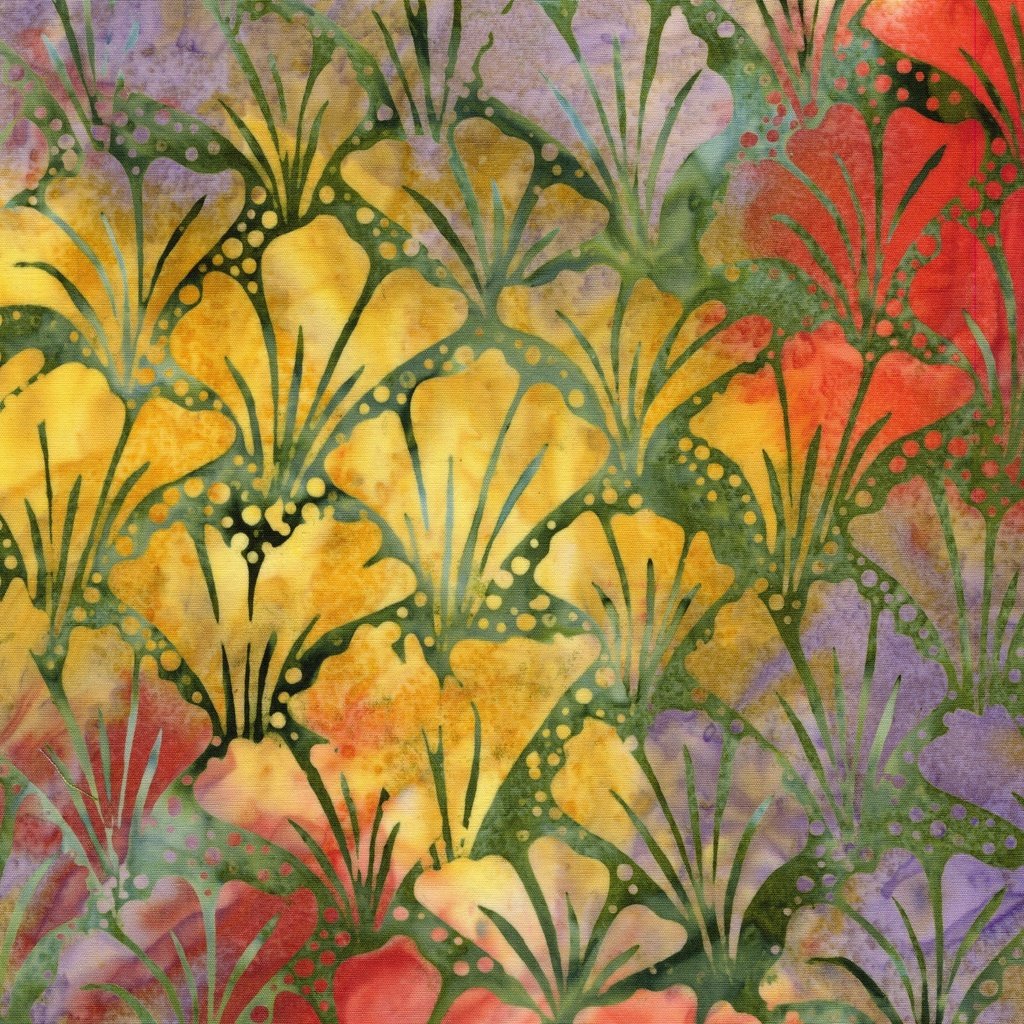 IB Garden Glory Ginko Leaf Multi - Stitch - Durango, Colorado Quilt & Sewing Shop