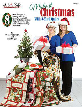 Make it Christmas 3 Yard Quilts FC 032241 Fabric Cafe#1 - Stitch - Durango, Colorado Quilt & Sewing Shop