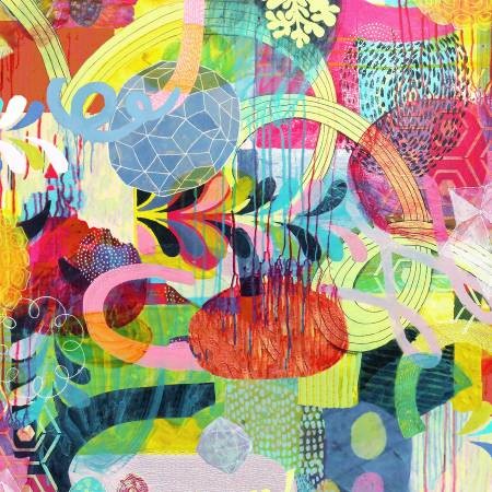 WF Canvas Bright World Multi - Stitch - Durango, Colorado Quilt & Sewing Shop
