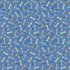 Windham Fur Ever Friends Blue Fetch Bone - Stitch - Durango, Colorado Quilt & Sewing Shop