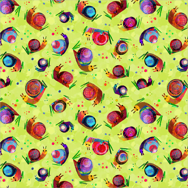 Animal Kingdom - Garden Snails - Stitch - Durango, Colorado Quilt & Sewing Shop