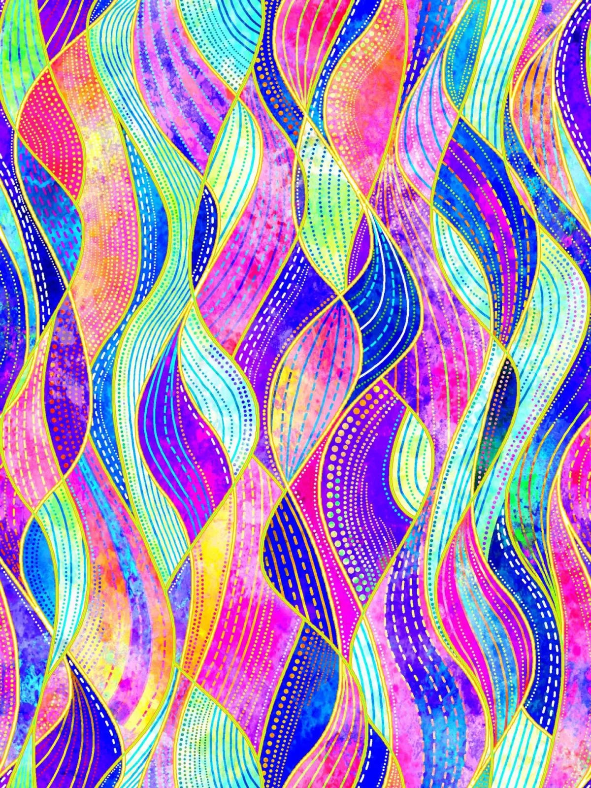 Oasis Fantasia Streamers - Stitch - Durango, Colorado Quilt & Sewing Shop