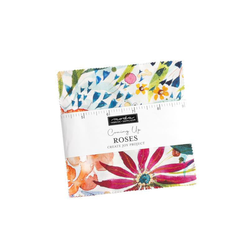 Moda Coming Up Roses Charm Pack - Stitch - Durango, Colorado Quilt & Sewing Shop
