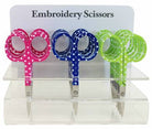 Embroidery Scissors 3.5" White Dots - Stitch - Durango, Colorado Quilt & Sewing Shop