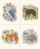 Moda Woodland Wonder Floral Animals Panel - Stitch - Durango, Colorado Quilt & Sewing Shop