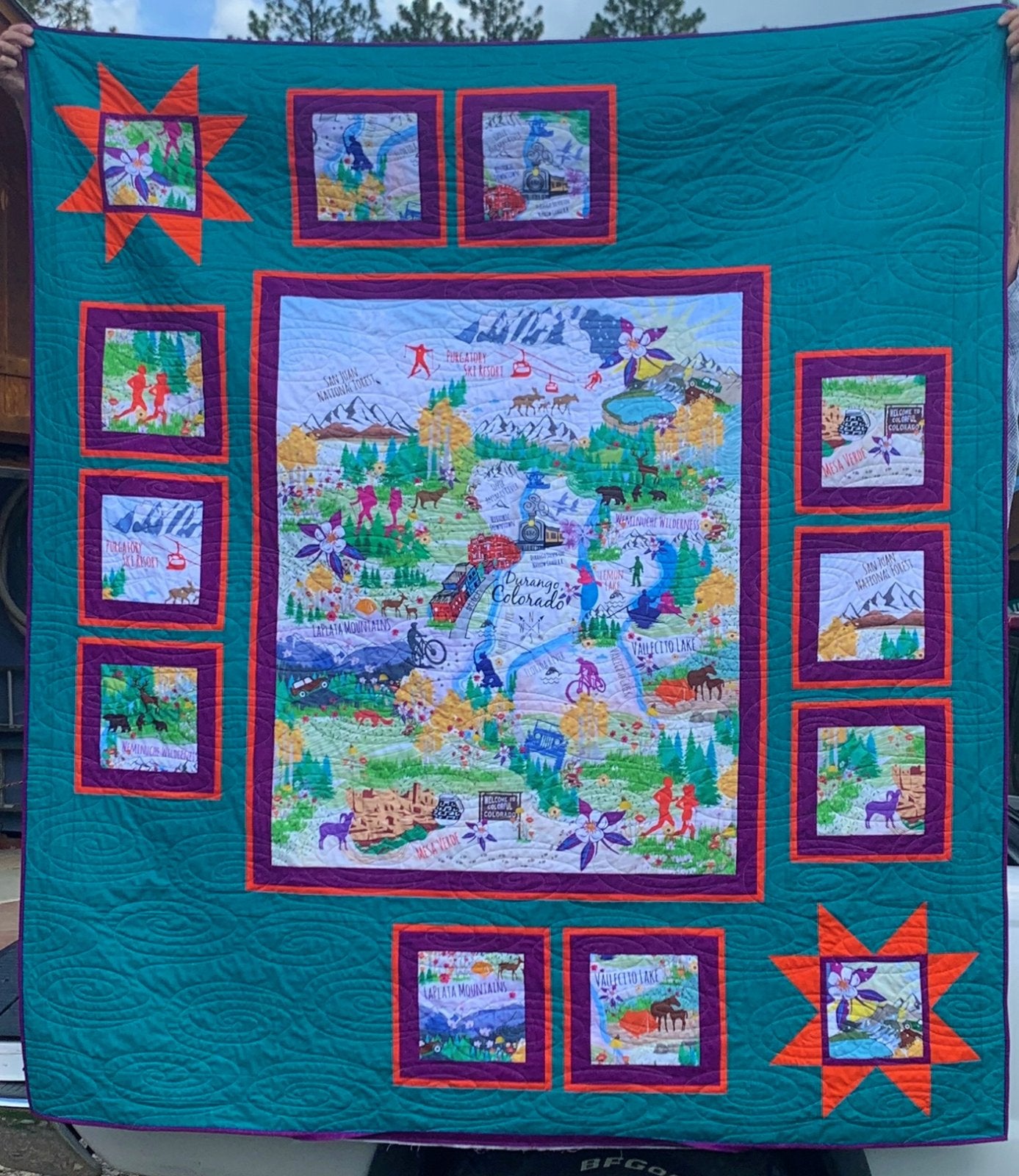 Durango Adventures With Stitch Kit - Stitch - Durango, Colorado Quilt & Sewing Shop
