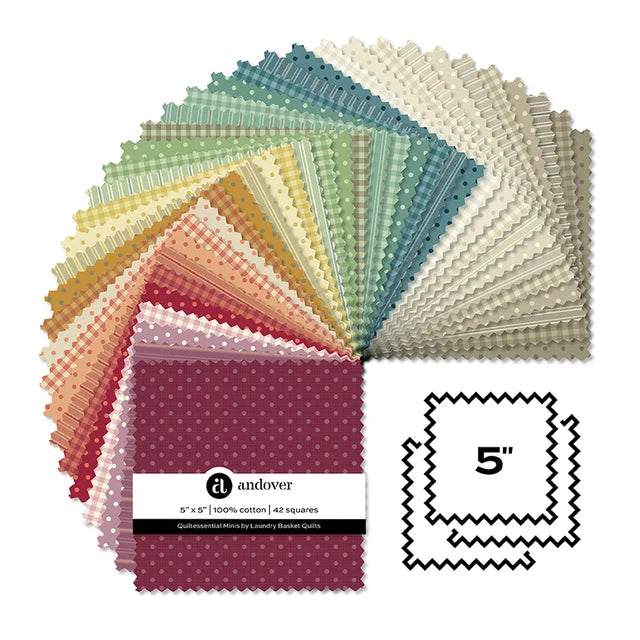 Quiltessential Minis Charm Pack - Stitch - Durango, Colorado Quilt & Sewing Shop
