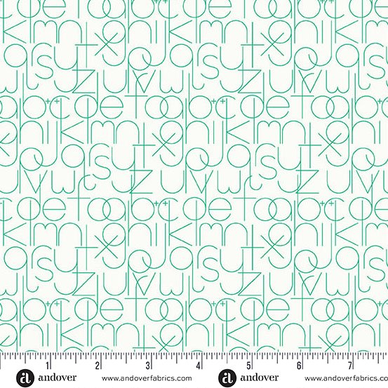 Andover Sun Print Whisper Emerald Enough - Stitch - Durango, Colorado Quilt & Sewing Shop