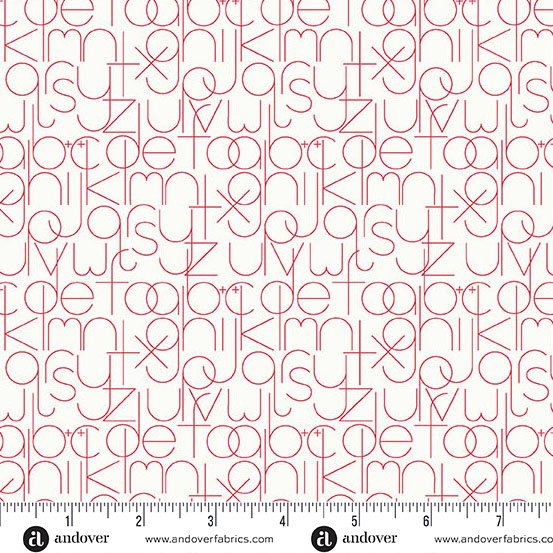 Andover Sun Print Whisper Valentine Enough - Stitch - Durango, Colorado Quilt & Sewing Shop