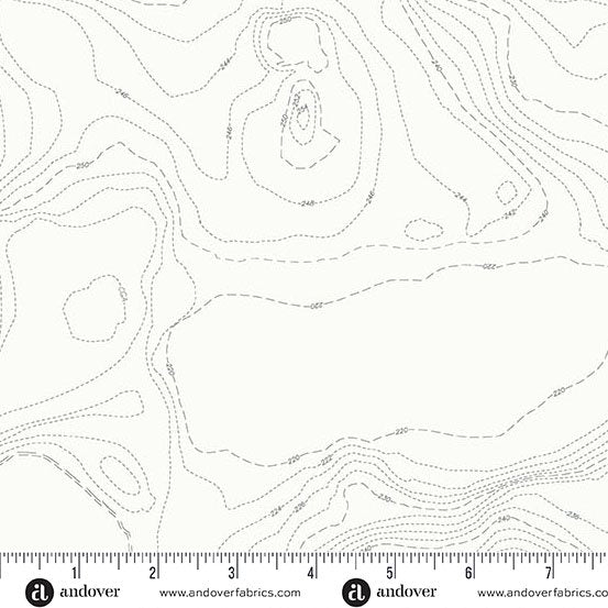 Andover Sun Print Whisper Boulder Topography - Stitch - Durango, Colorado Quilt & Sewing Shop