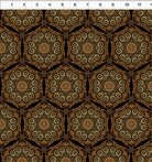 ITB Steampunk Menagerie Gold Gear Stars - Stitch - Durango, Colorado Quilt & Sewing Shop