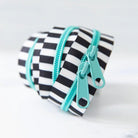 30" Black & White Stripe Zipper - Stitch - Durango, Colorado Quilt & Sewing Shop