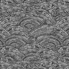 Studio E Black/White Mosaic Fan - Stitch - Durango, Colorado Quilt & Sewing Shop