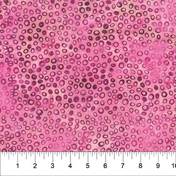 Banyon Batiks Dot Bubblegum - Stitch - Durango, Colorado Quilt & Sewing Shop