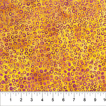 Banyon Batik Dot Marigold - Stitch - Durango, Colorado Quilt & Sewing Shop