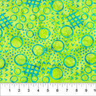 Banyan Batik Jitterbug Main Doodle Lime Green - Stitch - Durango, Colorado Quilt & Sewing Shop