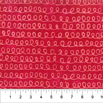 Banyan Batik Jitterbug Loop Line Red - Stitch - Durango, Colorado Quilt & Sewing Shop