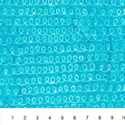 Banyan Batik Jitterbug Loop Line Turquoise - Stitch - Durango, Colorado Quilt & Sewing Shop