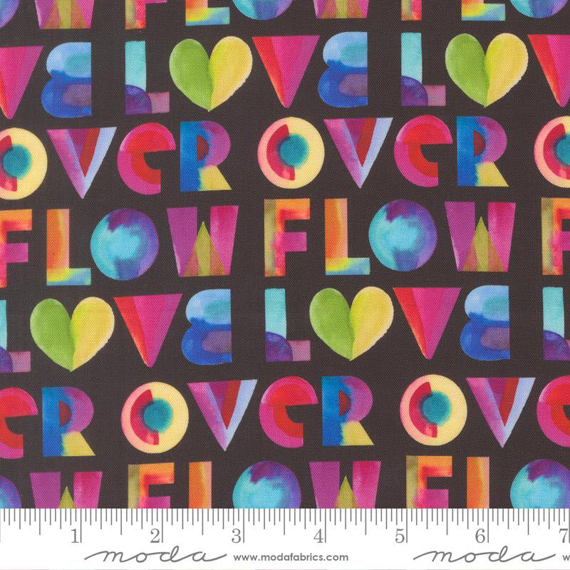 Moda Radiant Midnight Love Over Flow - Stitch - Durango, Colorado Quilt & Sewing Shop