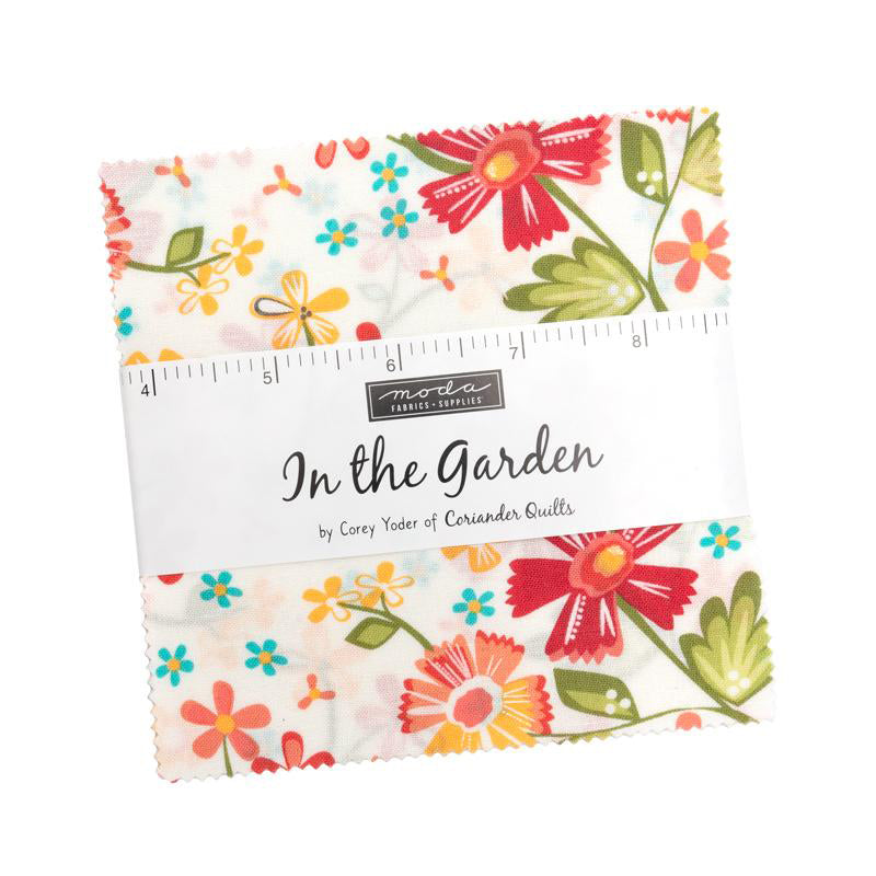 Moda In The Garden Charm Pack - Stitch - Durango, Colorado Quilt & Sewing Shop