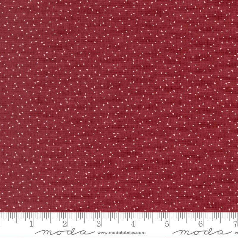 Moda American Gath III Triangles Crimson - Stitch - Durango, Colorado Quilt & Sewing Shop