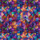 SE Flower Fusion Colorful Texture - Stitch - Durango, Colorado Quilt & Sewing Shop
