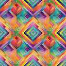 SE Flower Fusion Multi Geometric Diamond - Stitch - Durango, Colorado Quilt & Sewing Shop