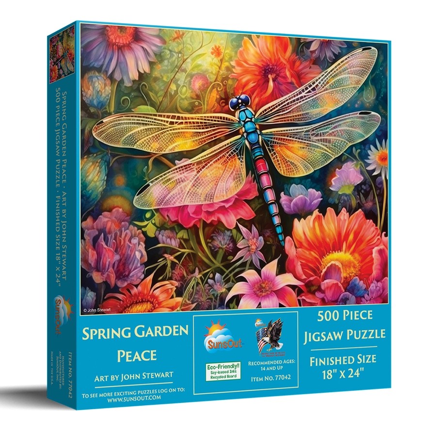 Spring Garden Puzzle - Stitch - Durango, Colorado Quilt & Sewing Shop