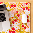 Desk Pad Strawberry Patch - Stitch - Durango, Colorado Quilt & Sewing Shop