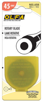 Olfa 45mm Rotary Blade 2ct. - Stitch - Durango, Colorado Quilt & Sewing Shop