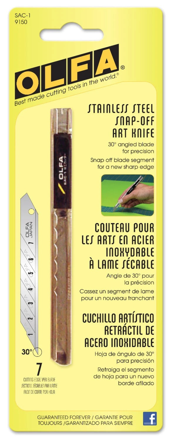 Stainless Steel Precision Graphics Knife - Stitch - Durango, Colorado Quilt & Sewing Shop