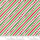 Snow Time - Dotted Bias Stripe - Stitch - Durango, Colorado Quilt & Sewing Shop