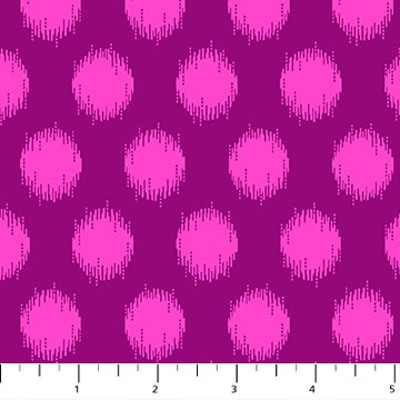 Figo Pop Sugar Top Dot Violet - Stitch - Durango, Colorado Quilt & Sewing Shop