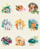 Northern Brights -Panel Cloud - Stitch - Durango, Colorado Quilt & Sewing Shop