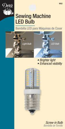 Machine Bulb LED Screw In - Stitch - Durango, Colorado Quilt & Sewing Shop