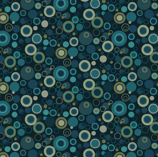 Bubble Dot Basics - Navy - Stitch - Durango, Colorado Quilt & Sewing Shop
