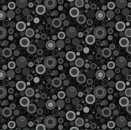 Bubble Dot Basics - Black - Stitch - Durango, Colorado Quilt & Sewing Shop