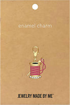 Charm Thread Spool w/Needle - Stitch - Durango, Colorado Quilt & Sewing Shop
