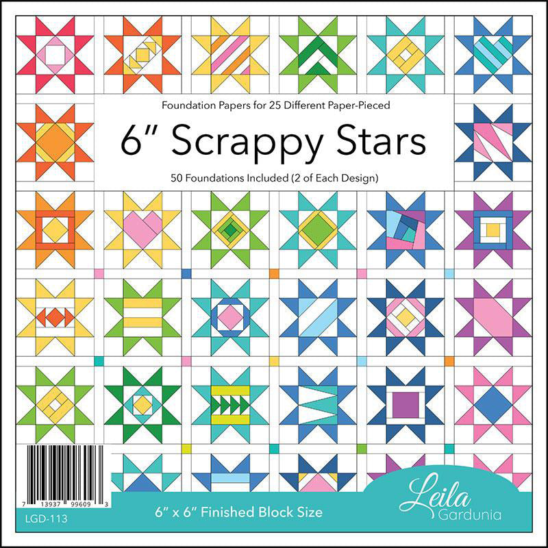 6" Scrappy Stars - Stitch - Durango, Colorado Quilt & Sewing Shop